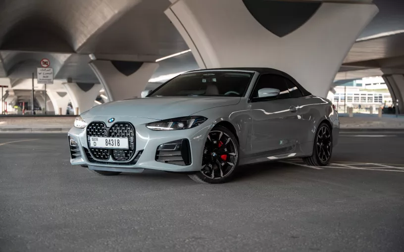 BMW 420i (Nardo grey), 2025 for rent in Sharjah