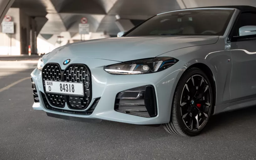 BMW 420i (Nardo grey), 2025 for rent in Sharjah