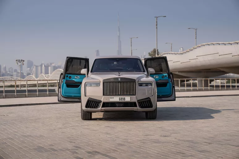 Rolls Royce Cullinan (Grey), 2025 for rent in Dubai