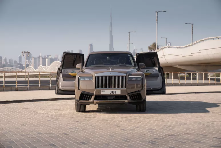 Rolls Royce Cullinan (Beige), 2025 for rent in Dubai