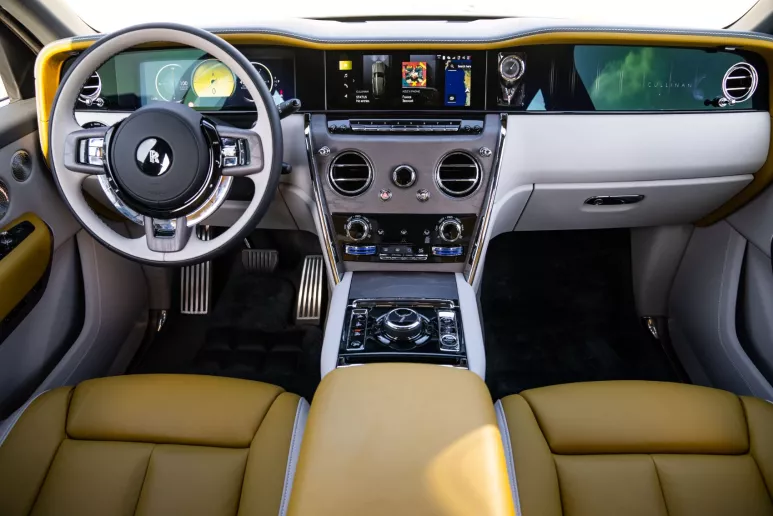 Rolls Royce Cullinan (Beige), 2025 for rent in Dubai