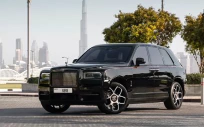 Rolls Royce Cullinan (Black), 2022 for rent in Dubai