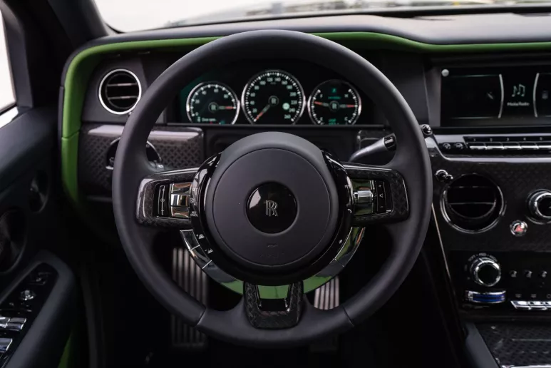 Rolls Royce Cullinan (Green), 2023 for rent in Dubai