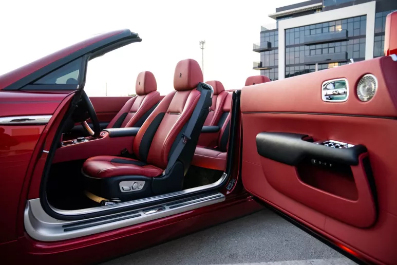 Rolls Royce Dawn (Red), 2022 for rent in Dubai