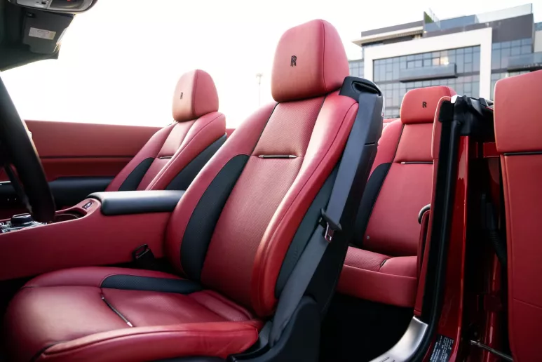 Rolls Royce Dawn (Red), 2022 for rent in Dubai