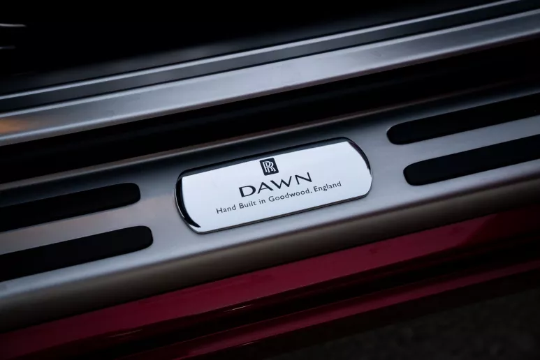Rolls Royce Dawn (Red), 2022 for rent in Dubai