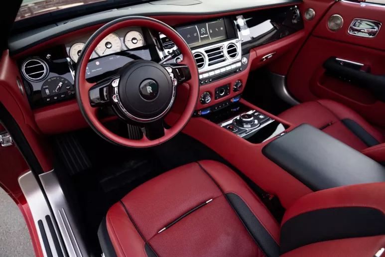 Rolls Royce Dawn (Red), 2022 for rent in Dubai