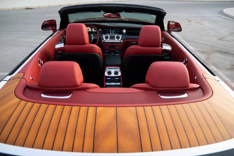 Rolls Royce Dawn (Red), 2022 for rent in Dubai