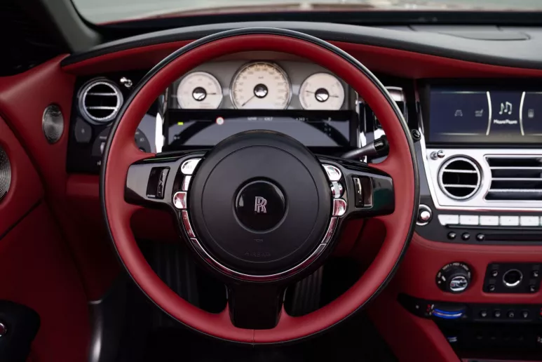 Rolls Royce Dawn (Red), 2022 for rent in Dubai