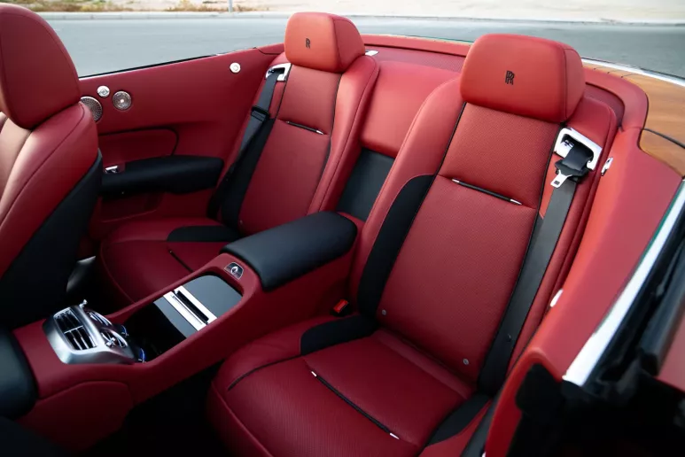 Rolls Royce Dawn (Red), 2022 for rent in Dubai