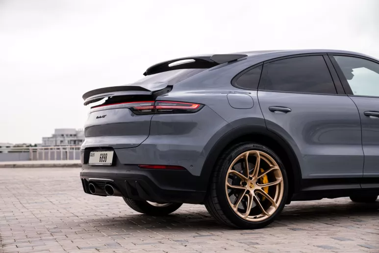 Porsche Cayenne Turbo GT (Grey), 2023 for rent in Dubai