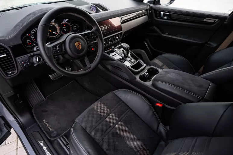 Porsche Cayenne Turbo GT (Grey), 2023 for rent in Dubai