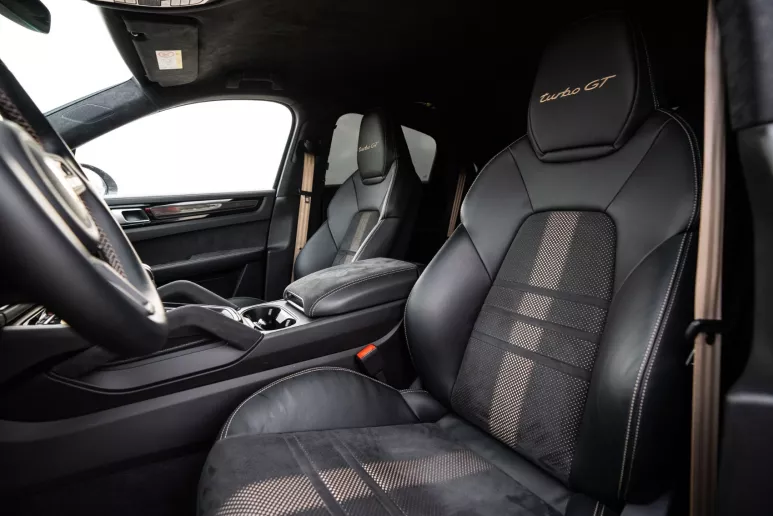 Porsche Cayenne Turbo GT (Grey), 2023 for rent in Dubai