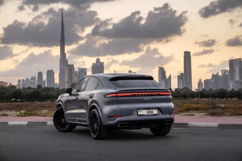 Porsche Cayenne Coupe (Black), 2024 for rent in Dubai