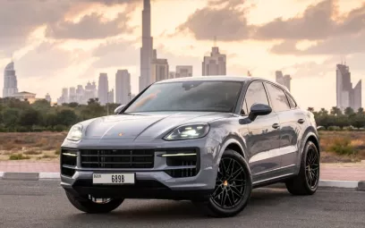 Porsche Cayenne Coupe (Black), 2024 for rent in Dubai