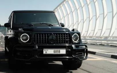 Mercedes G63 AMG (Black), 2022 for rent in Dubai