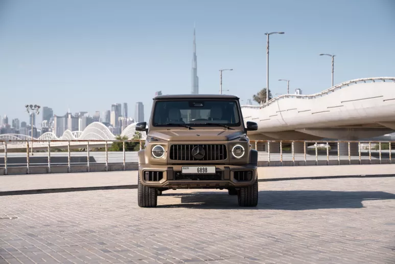Mercedes G63 AMG (Brown), 2025 for rent in Dubai