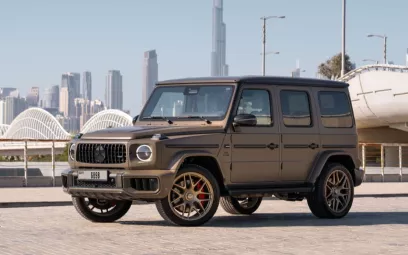 Mercedes G63 AMG (Brown), 2025 for rent in Dubai