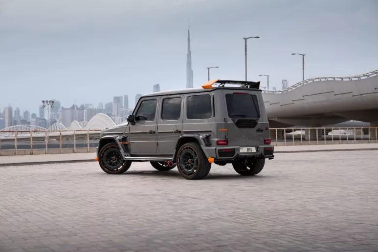 Mercedes G63 Brabus (Grey), 2024 for rent in Dubai