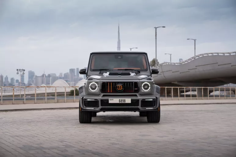 Mercedes G63 Brabus (Grey), 2024 for rent in Dubai