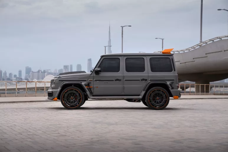 Mercedes G63 Brabus (Grey), 2024 for rent in Dubai