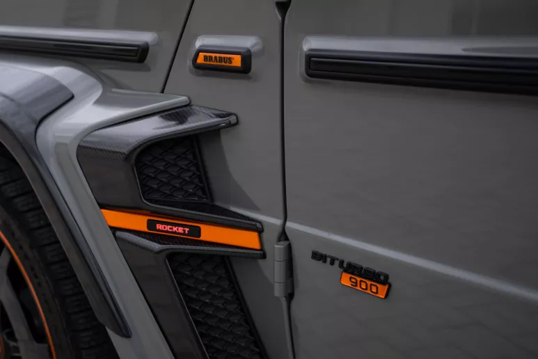 Mercedes G63 Brabus (Grey), 2024 for rent in Dubai