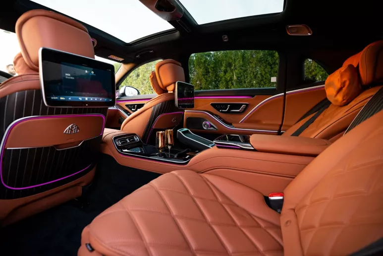 Mercedes S680 Maybach (Grey), 2024 for rent in Dubai