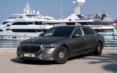 Mercedes S680 Maybach (Grey), 2024 for rent in Dubai