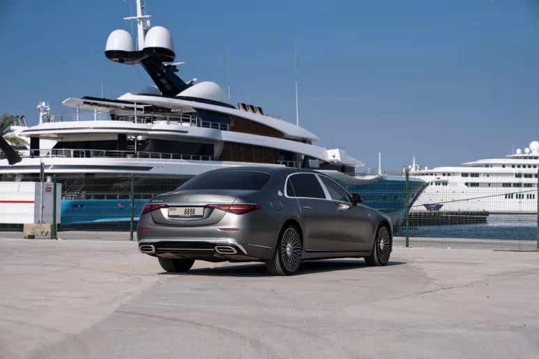 Mercedes S680 Maybach (Grey), 2024 for rent in Dubai
