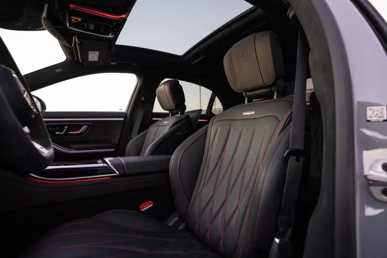 Mercedes S63 AMG (Grey), 2025 for rent in Dubai