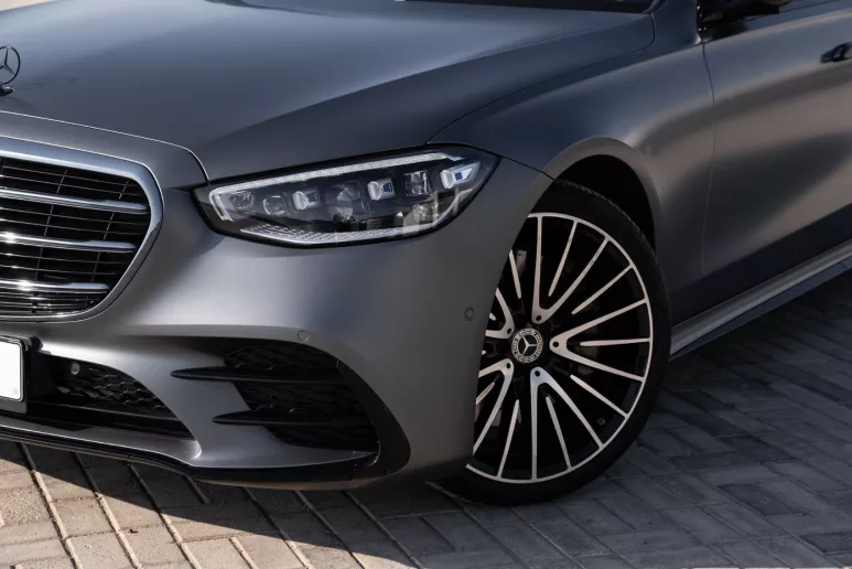 Mercedes S500 (Grey), 2022 for rent in Dubai