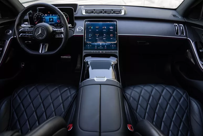 Mercedes S500 (Grey), 2022 for rent in Dubai