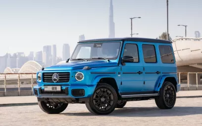 Mercedes G 580 (Grey), 2025 for rent in Dubai