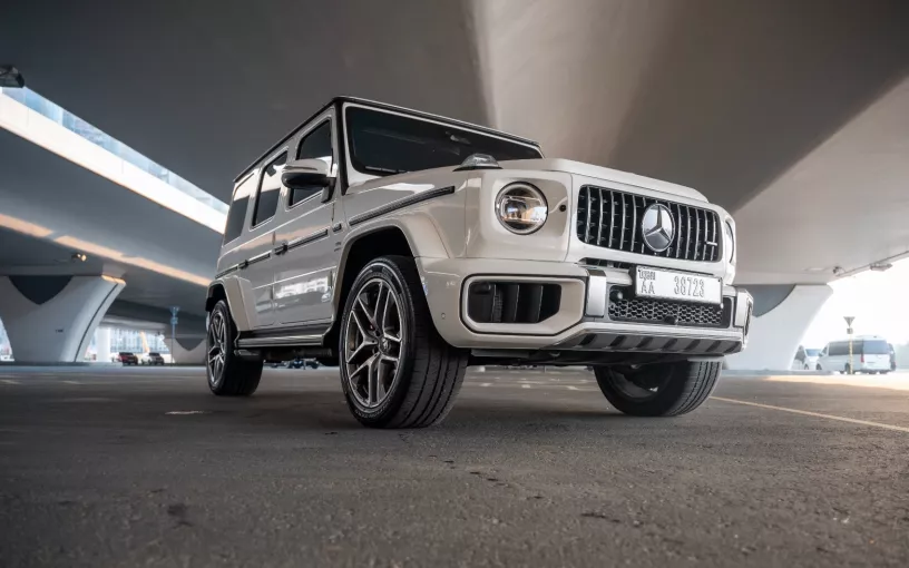 Mercedes G63 AMG (Blanco), 2025 - ofertas de arrendamiento en Dub&aacute;i
