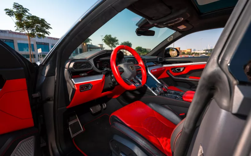 Lamborghini Urus (Grey), 2022 for rent in Ras Al Khaimah