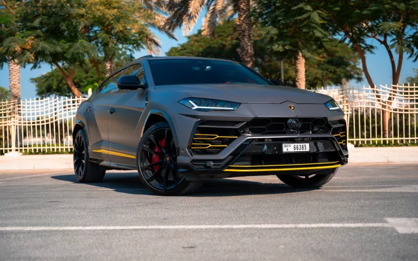 Lamborghini Urus (Grey), 2022 for rent in Ras Al Khaimah