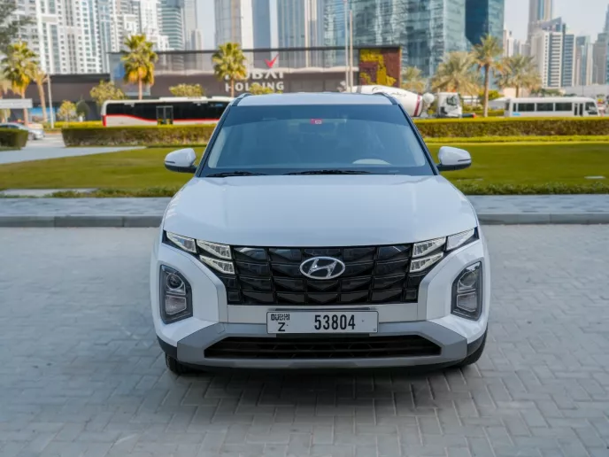 Hyundai Creta (White), 2024 for rent in Sharjah