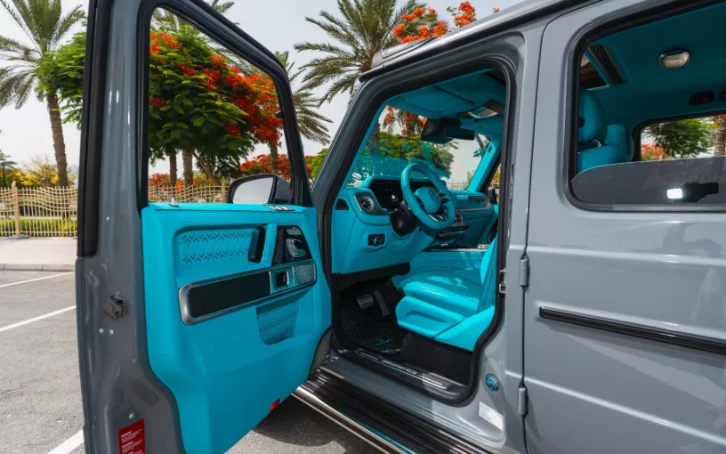 Mercedes G63 AMG (Grey), 2025 for rent in Ras Al Khaimah