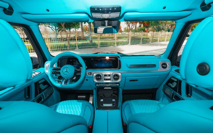 Mercedes G63 AMG (Grey), 2025 for rent in Ras Al Khaimah