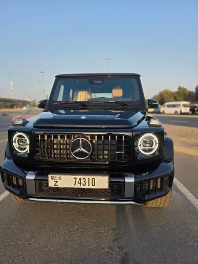 Mercedes G63 AMG (Black), 2025 - leasing offers in Dubai