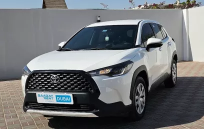 Toyota Corolla Cross for rent in Dubai