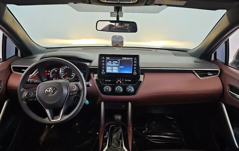 Toyota Corolla Cross (White), 2024 for rent in Ras Al Khaimah