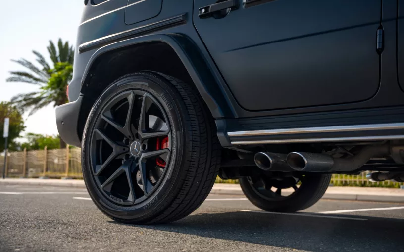 Mercedes G63 AMG (Matte Black), 2022 for rent in Ras Al Khaimah