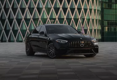 Miete Mercedes C63S AMG (Schwarz), 2024 in Sharjah