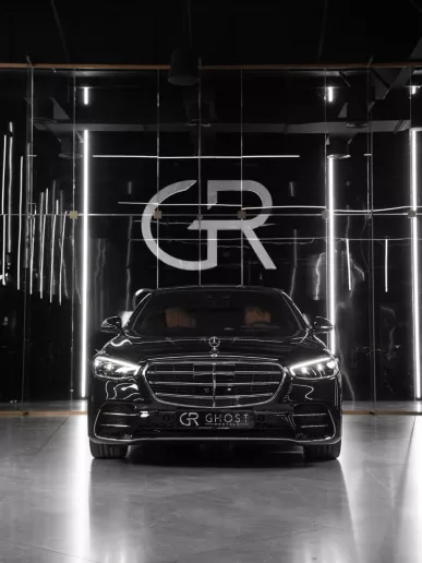 Mercedes S500 (Black), 2025 for rent in Ras Al Khaimah