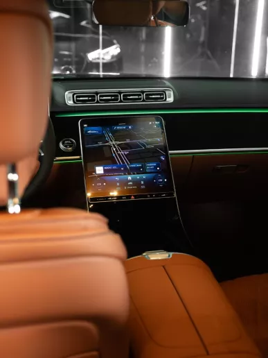 Mercedes S500 (Black), 2025 for rent in Ras Al Khaimah