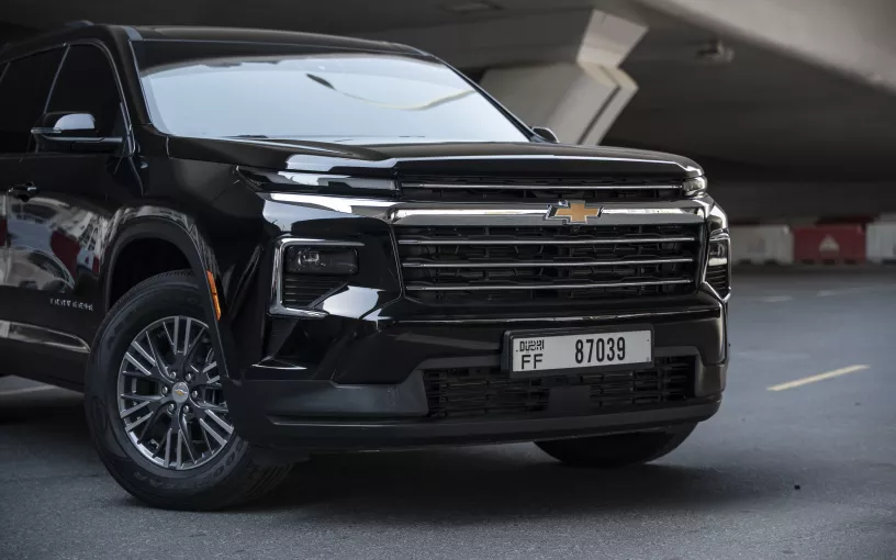 Chevrolet Traverse (Schwarz), 2026  zur Miete in Dubai