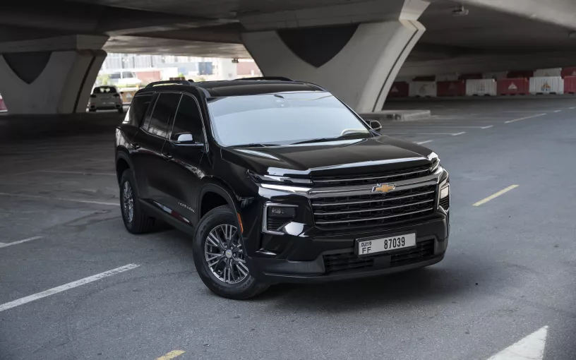 Chevrolet Traverse (Schwarz), 2026  zur Miete in Dubai