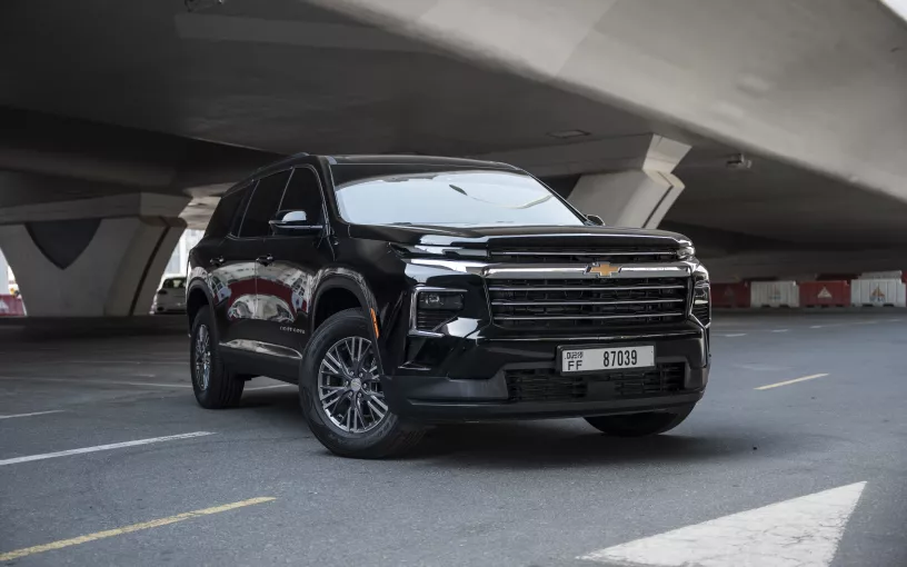 Chevrolet Traverse (Schwarz), 2026  zur Miete in Dubai