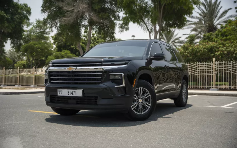 Chevrolet Traverse (Negro), 2026 para alquiler en Ras Al Khaimah